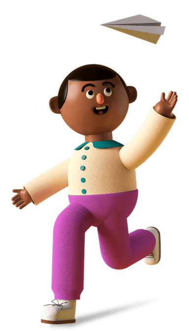 boy running